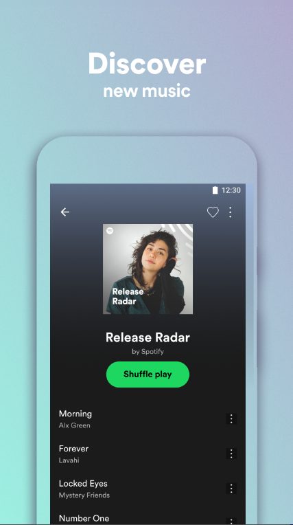 Discover new music with Spotify